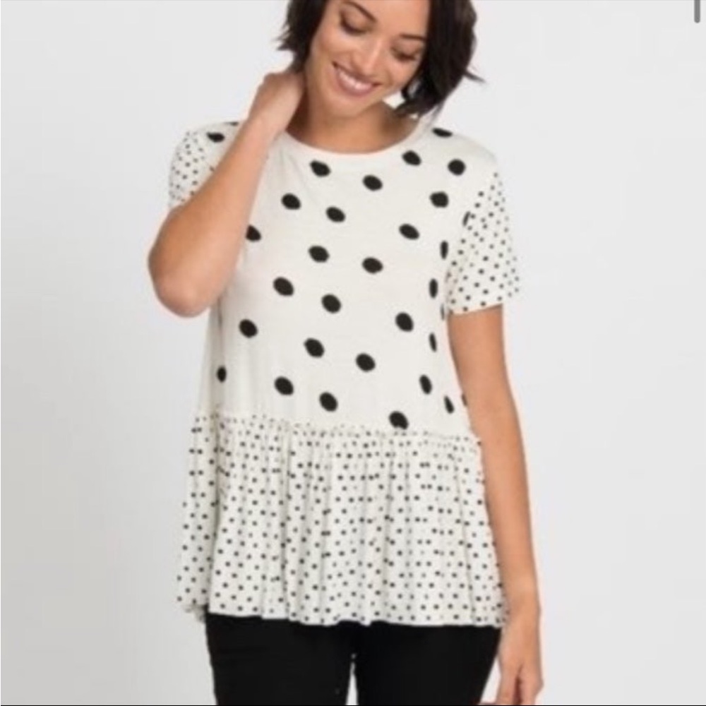 Agnes & Dora Relaxed Ruffle Tee